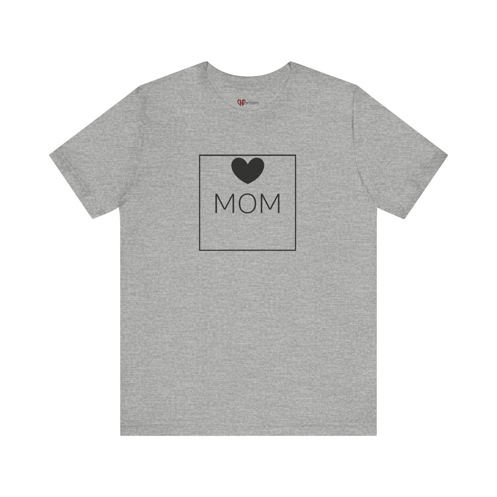 Heart Mom Box Unisex Tee