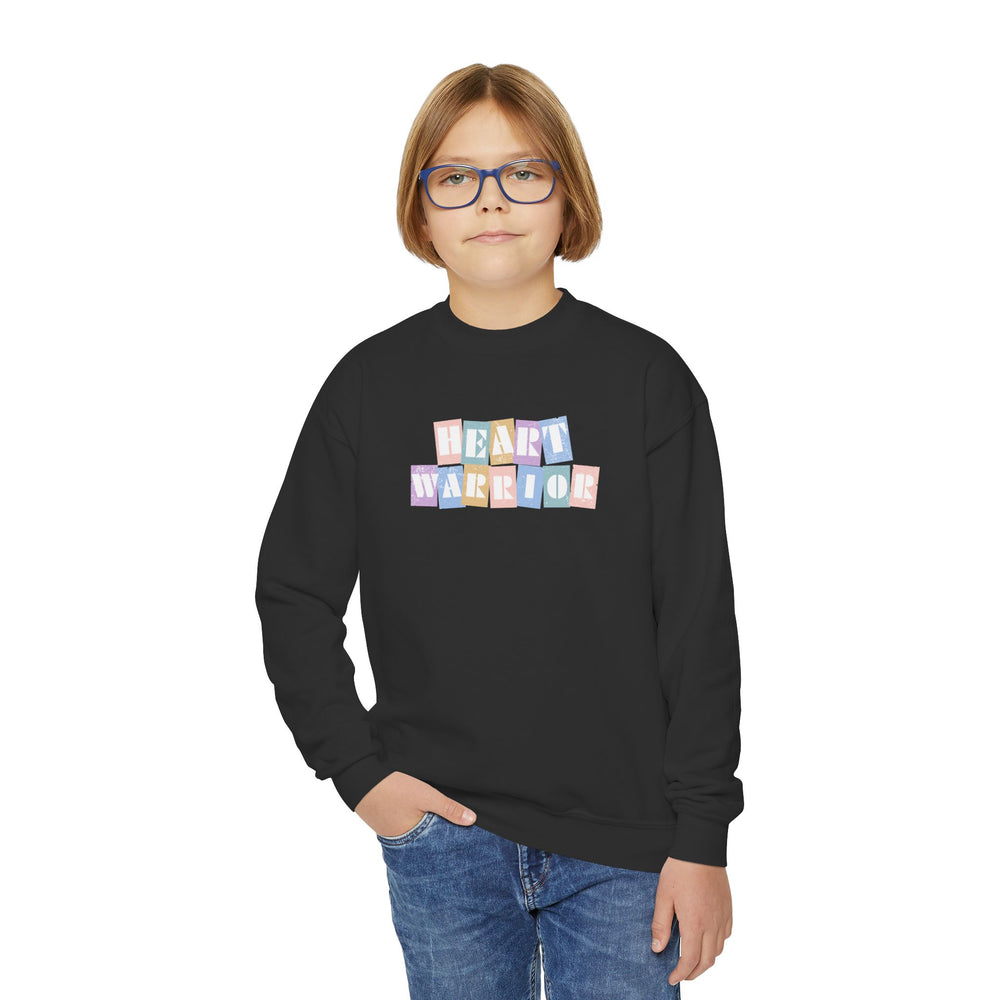 
                  
                    Heart Warrior Vintage Youth Crewneck Sweatshirt
                  
                