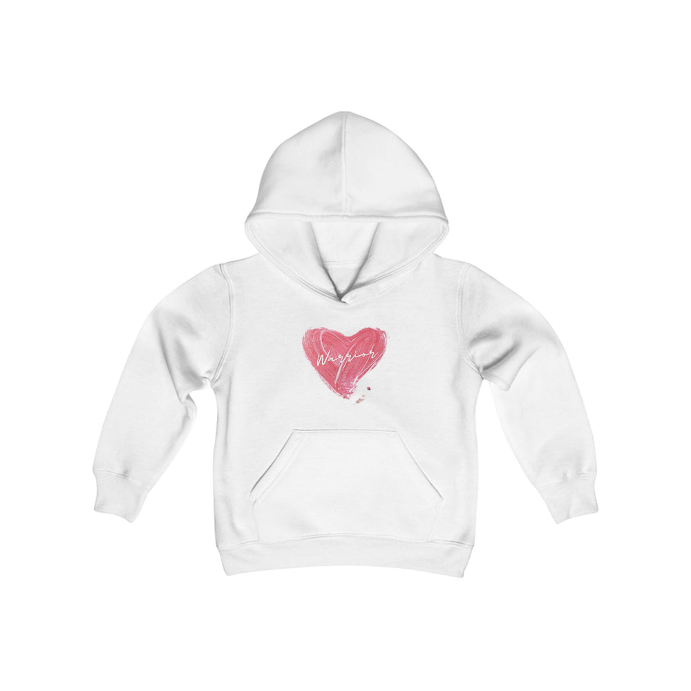 Kids Brushed Heart Warrior Hoodie