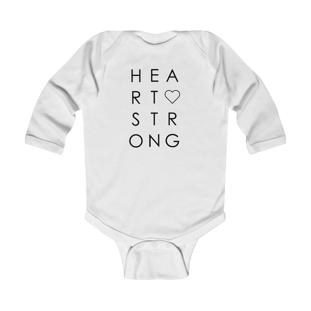 
                  
                    Heart Strong Long-Sleeve Onesie
                  
                