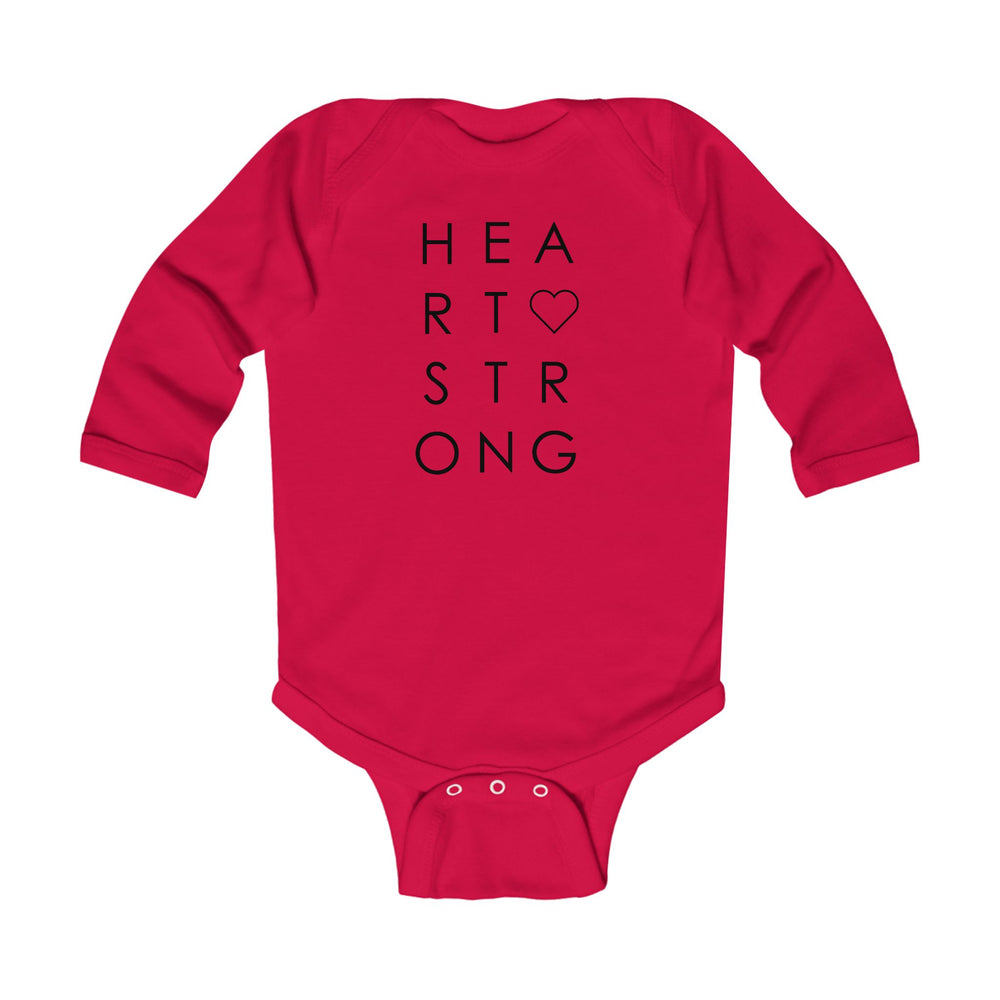 
                  
                    Heart Strong Long-Sleeve Onesie
                  
                