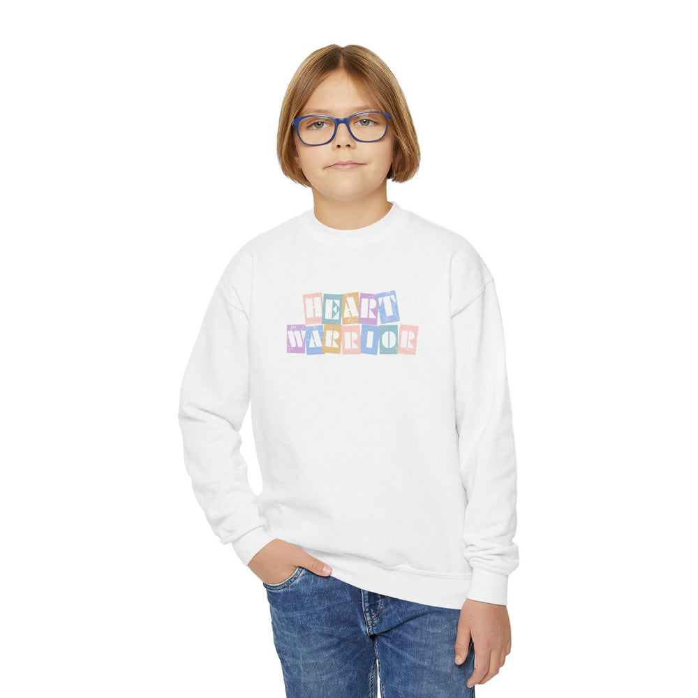 
                  
                    Heart Warrior Vintage Youth Crewneck Sweatshirt
                  
                