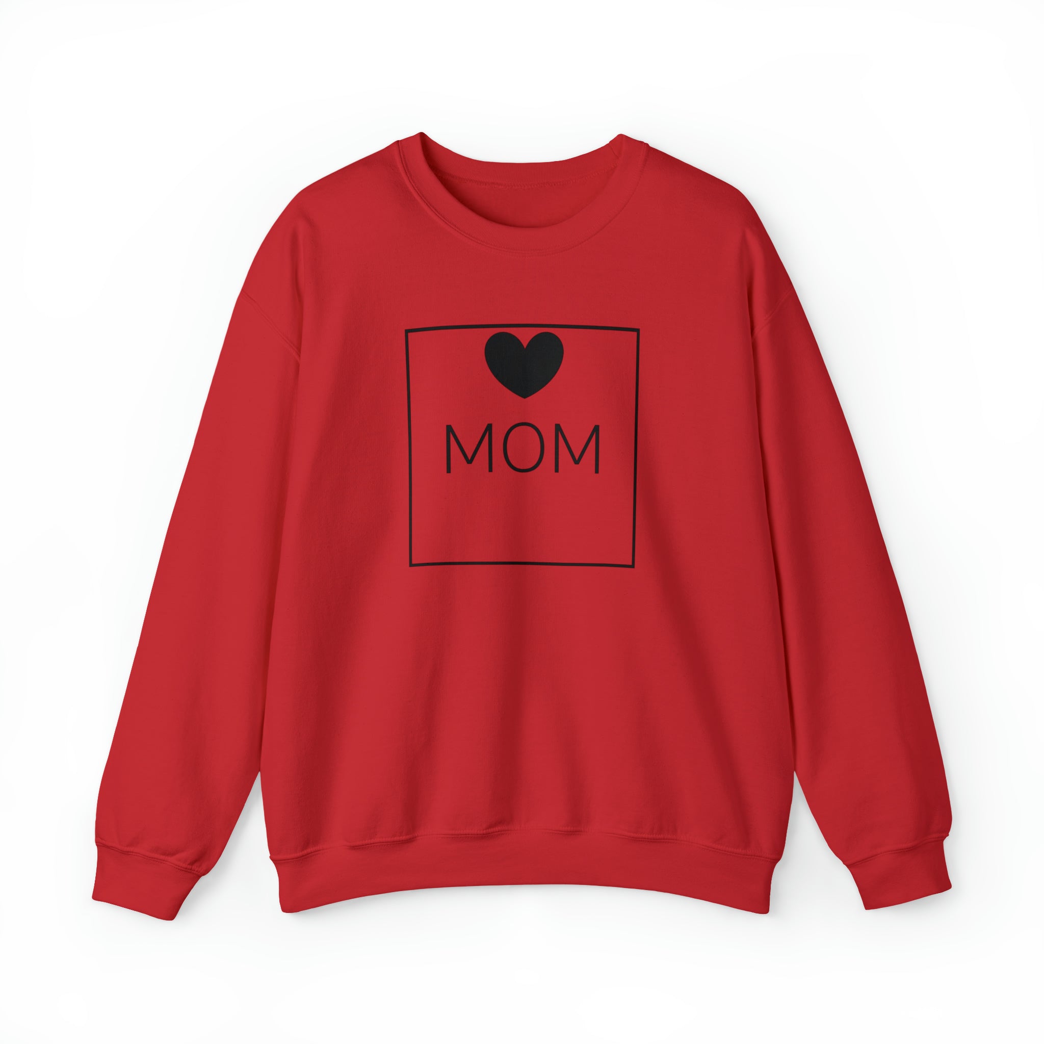 Heart Mom Box Crewneck Sweatshirt CHD warrior