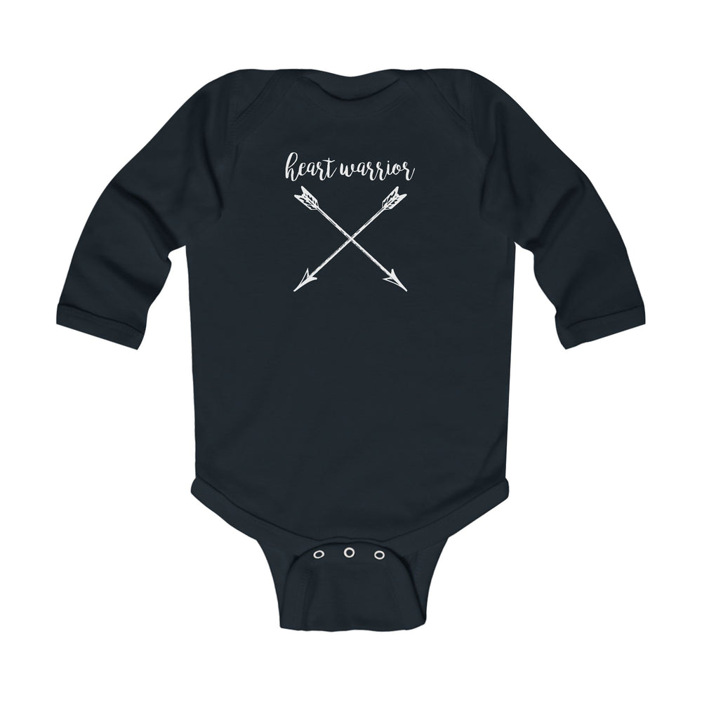 Heart Warrior Arrows Long-Sleeve Onesie