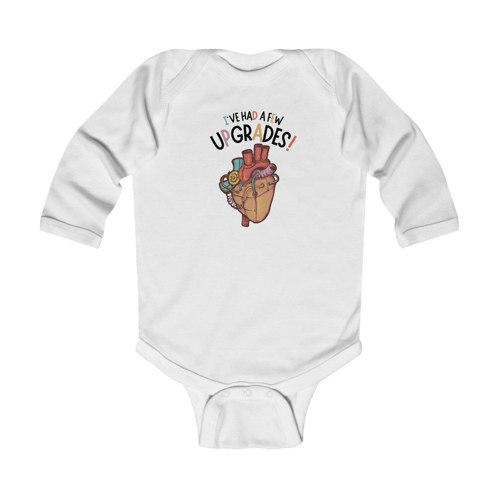 
                  
                    "Upgrades" Long-Sleeve Onesie
                  
                