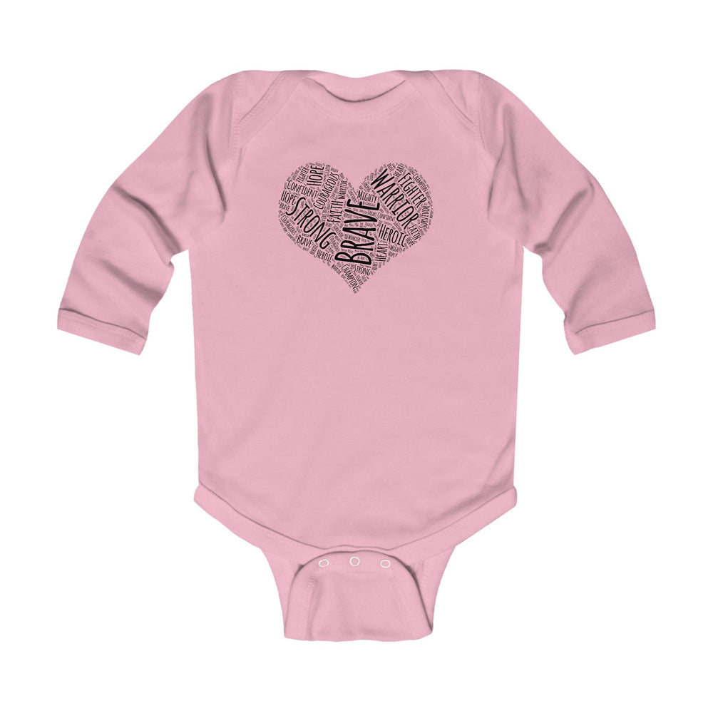 If my Heart Had Words Long-Sleeve Onesie