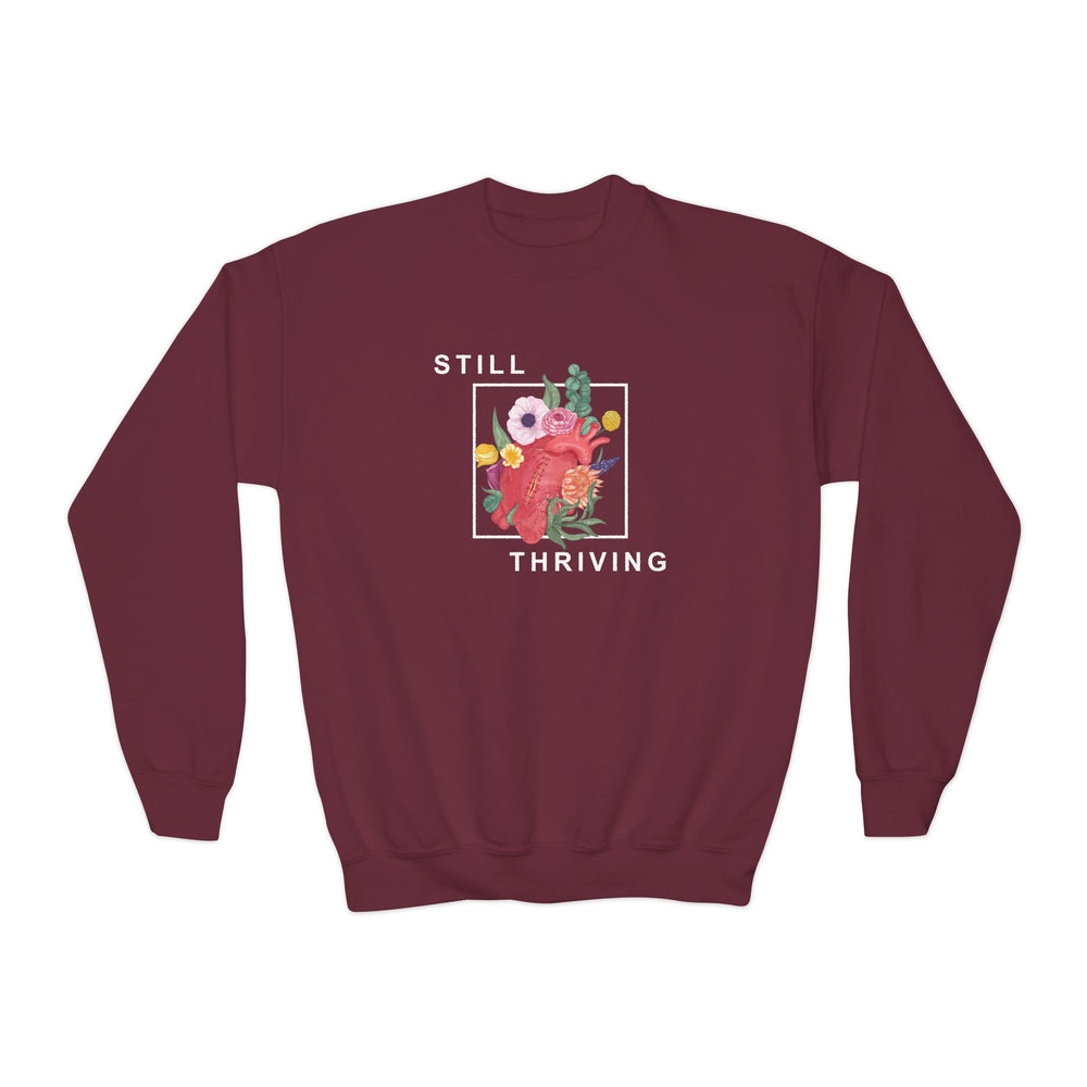 
                  
                    Still Thriving Youth Crewneck Sweatshirt
                  
                