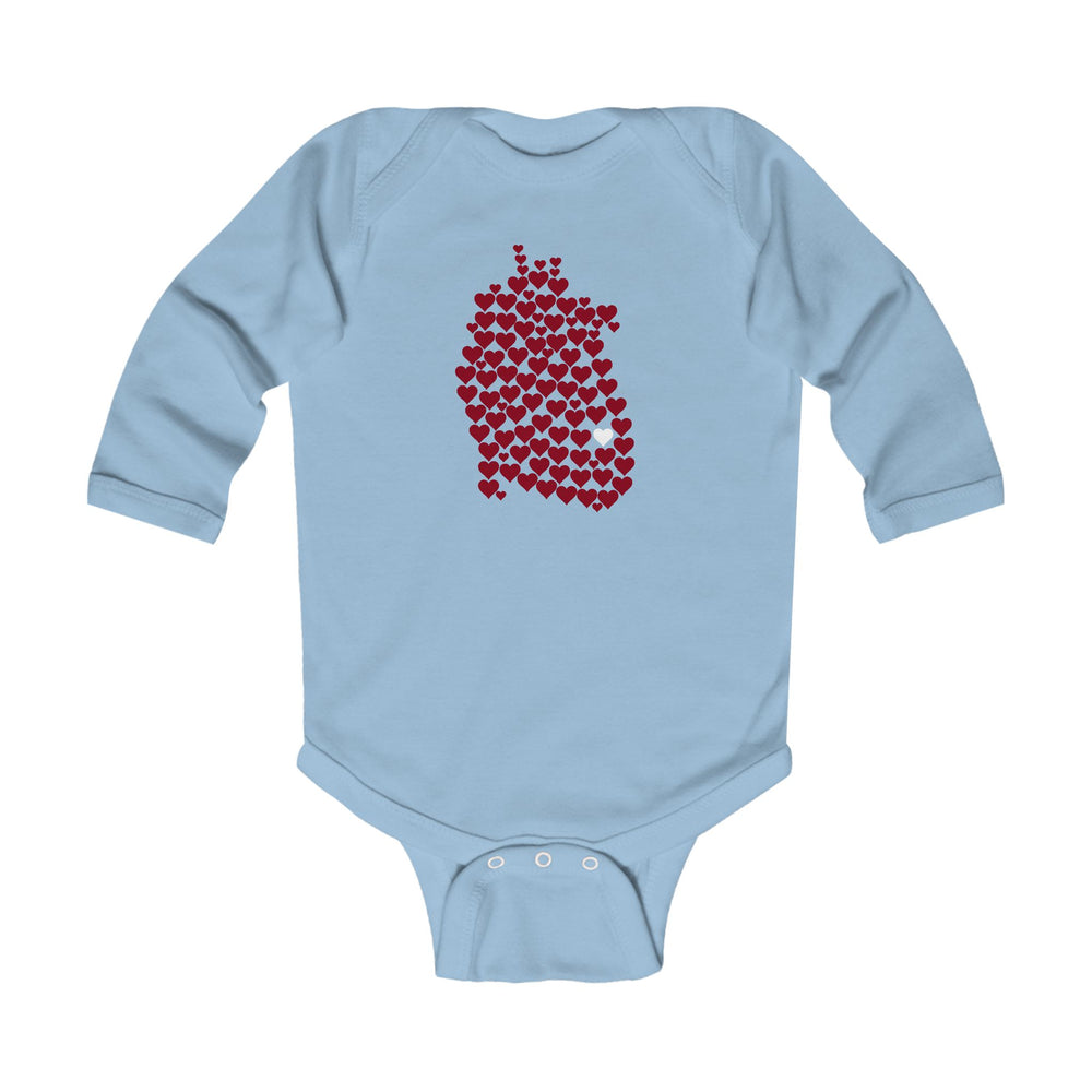 
                  
                    1 in 100 Hearts Long-Sleeve Onesie
                  
                