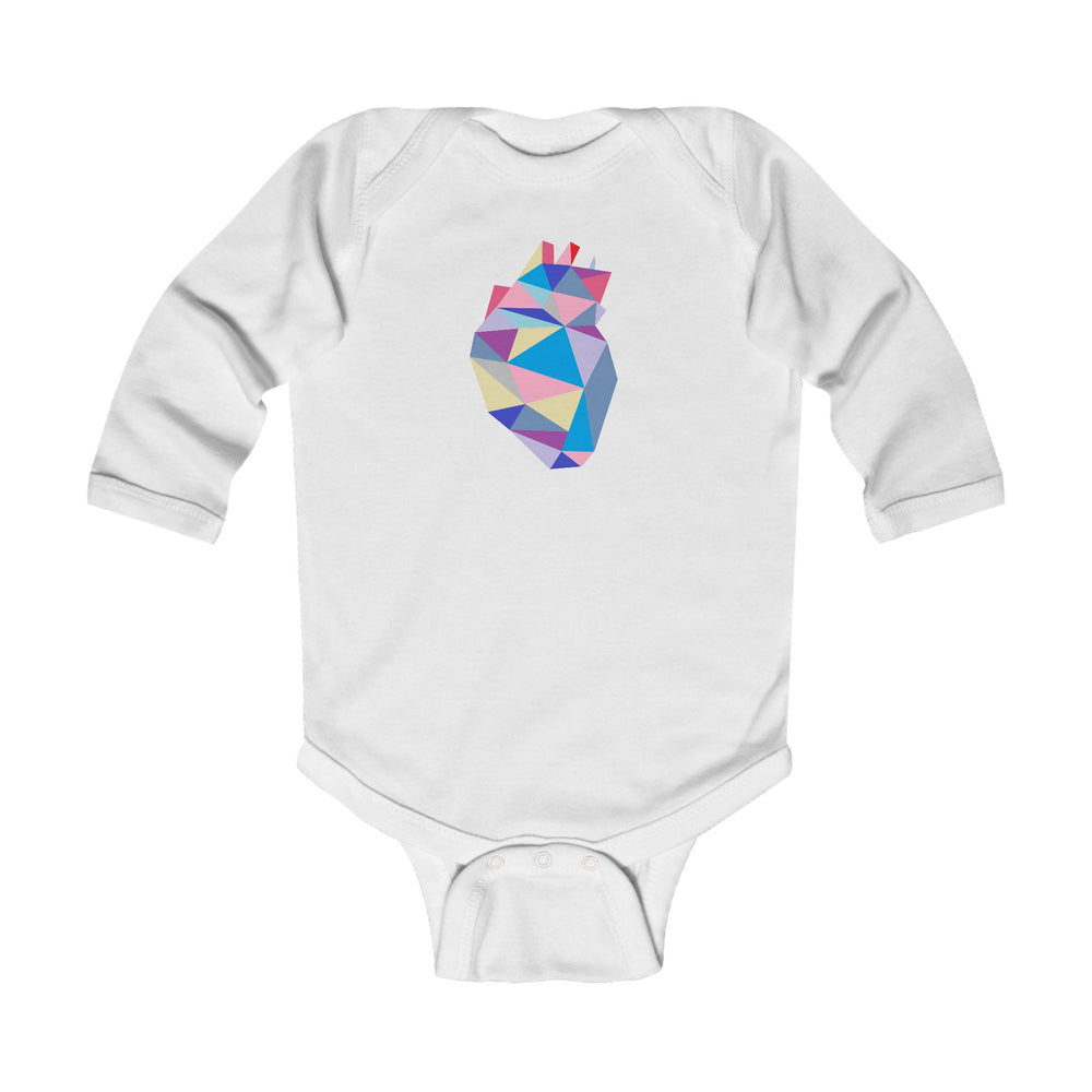 
                  
                    Abstract Heart Long-Sleeve Onesie
                  
                