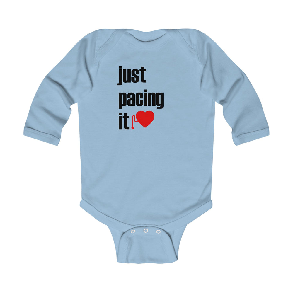 
                  
                    Just Pacing It Long-Sleeve Onesie
                  
                