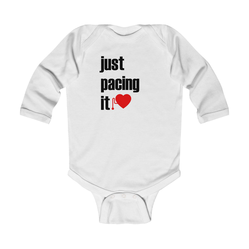 
                  
                    Just Pacing It Long-Sleeve Onesie
                  
                