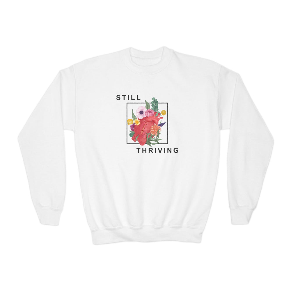 
                  
                    Still Thriving Youth Crewneck Sweatshirt
                  
                