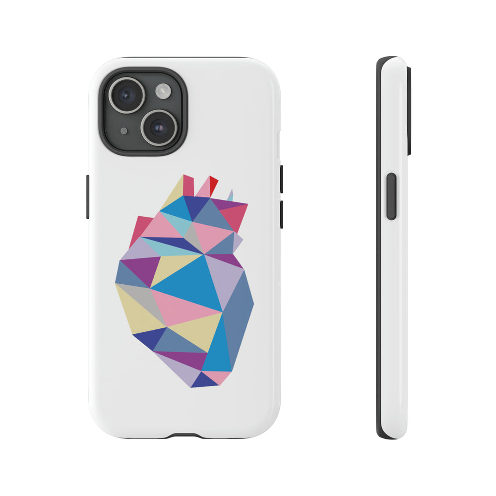 Abstract Heart Tough Phone Case