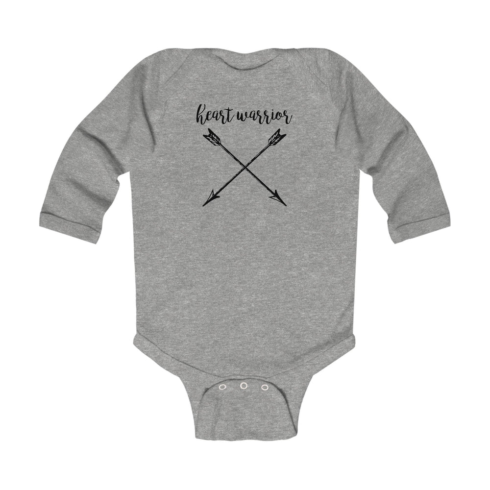 Heart Warrior Arrows Long-Sleeve Onesie