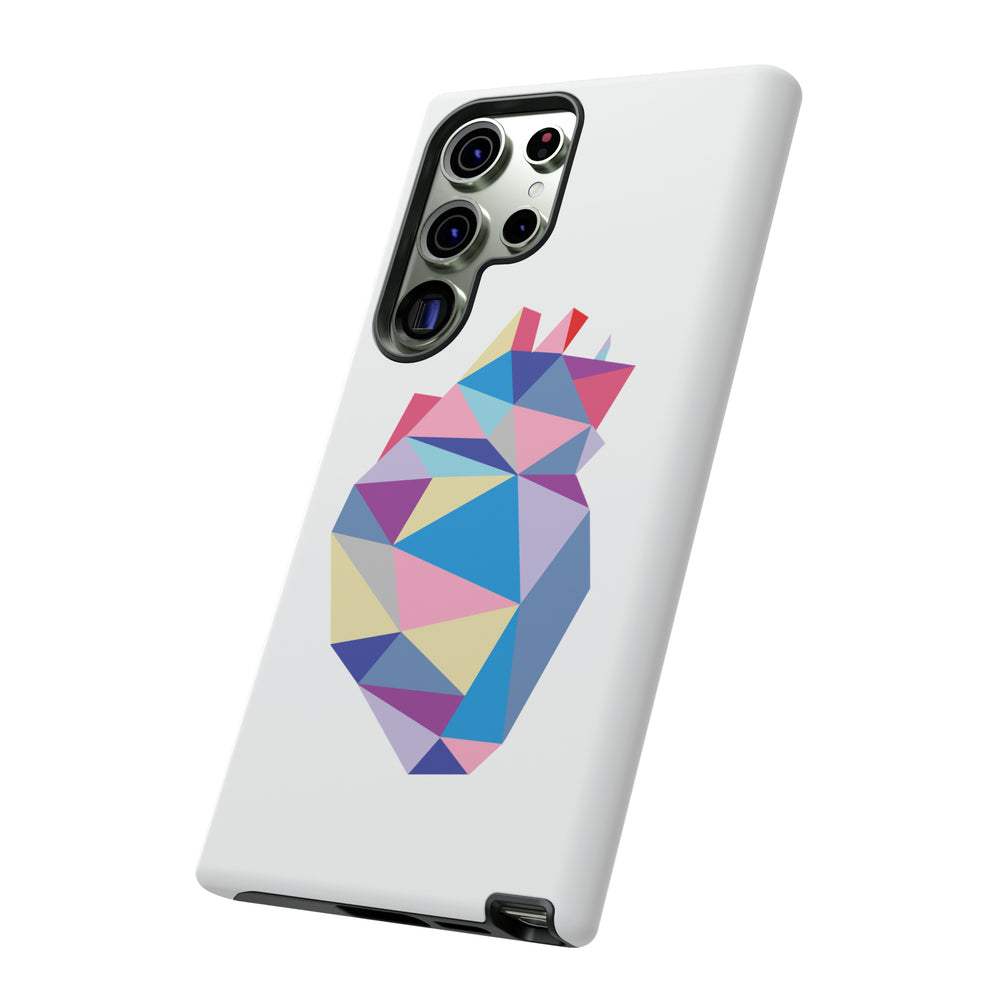 Abstract Heart Tough Phone Case