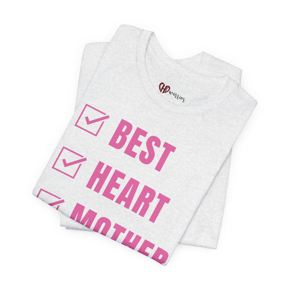 
                  
                    Best Heart Mother Unisex Tee
                  
                