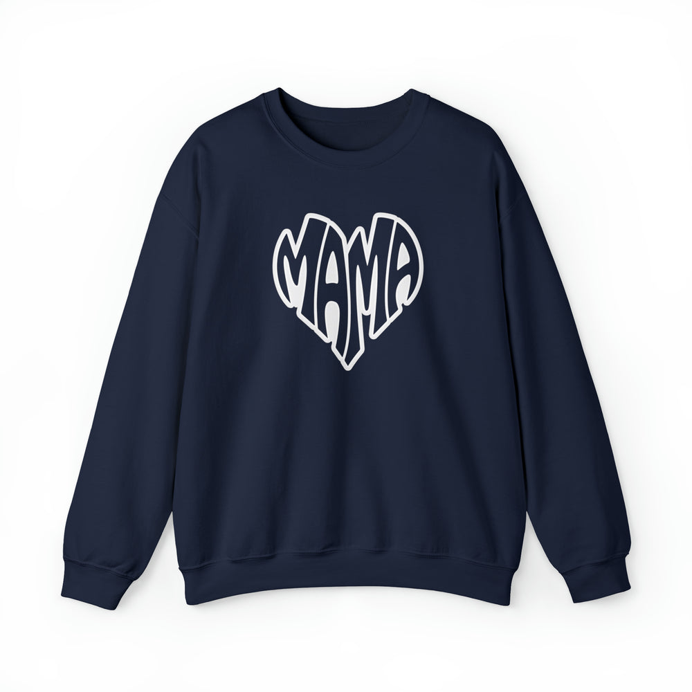 
                  
                    Heart Mama Crewneck Sweatshirt
                  
                