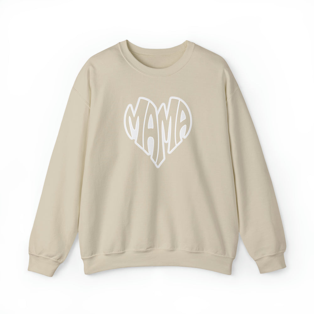 
                  
                    Heart Mama Crewneck Sweatshirt
                  
                