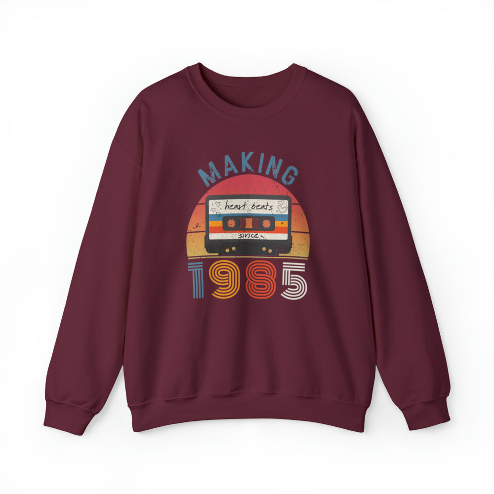 
                  
                    Retro Beats *CUSTOM YEAR* Crewneck Sweatshirt
                  
                