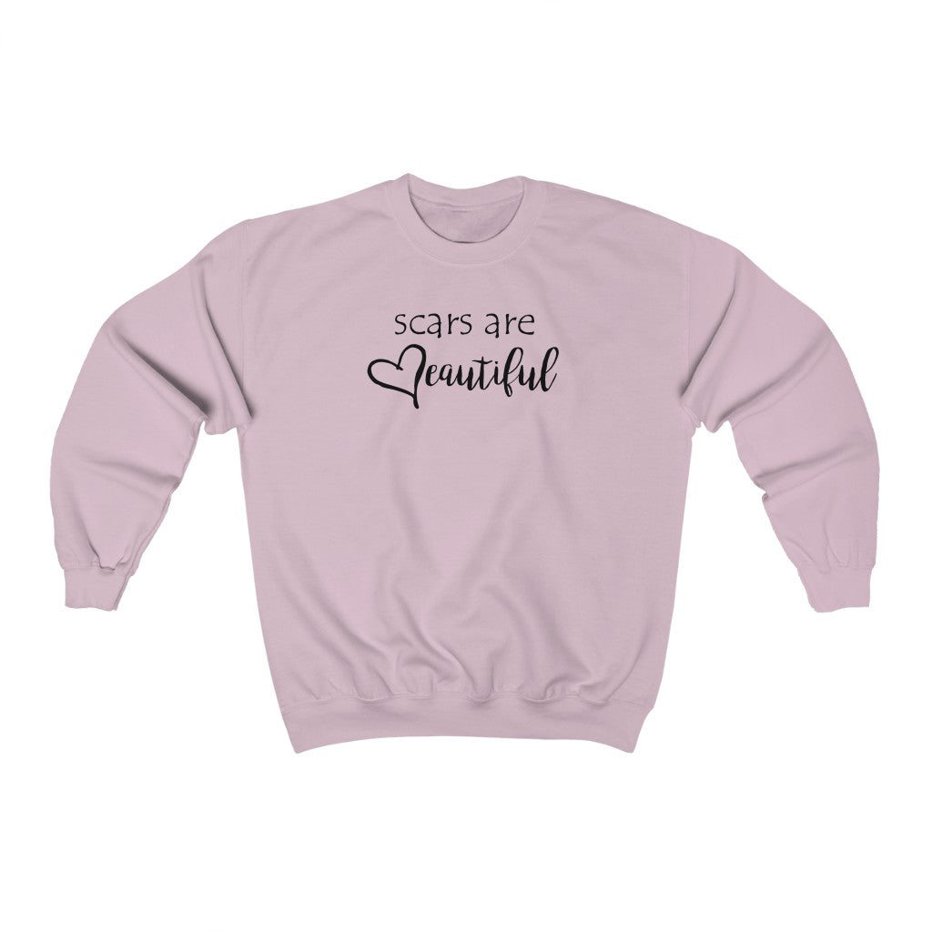 Scars Are Beautiful Crewneck Sweatshirt