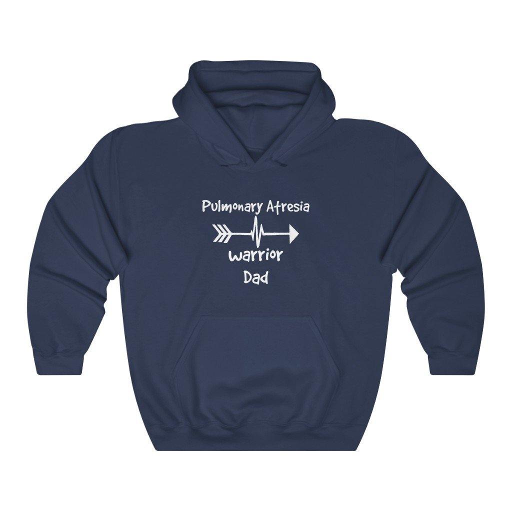 Pulmonary Atresia Warrior Dad Hoodie - CHD warrior