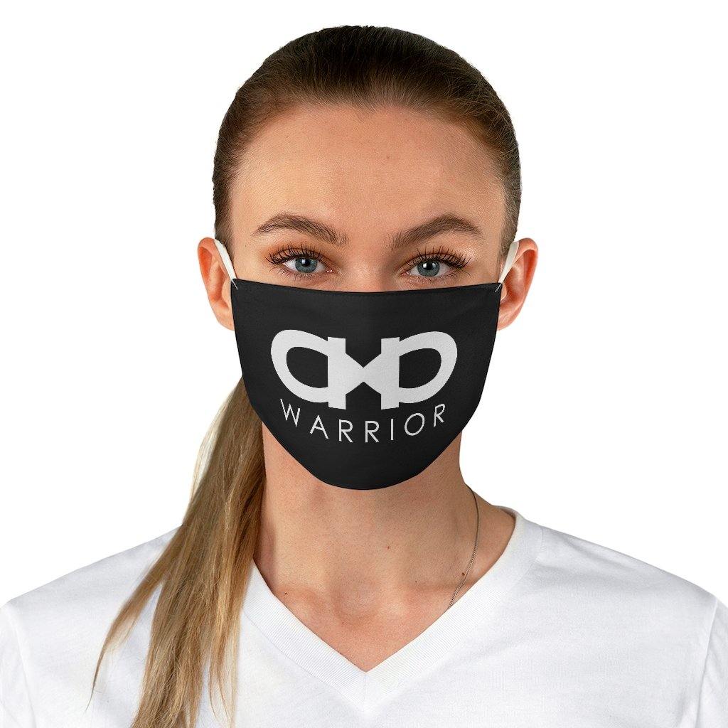 Forever a Warrior Fabric Face Mask - CHD warrior