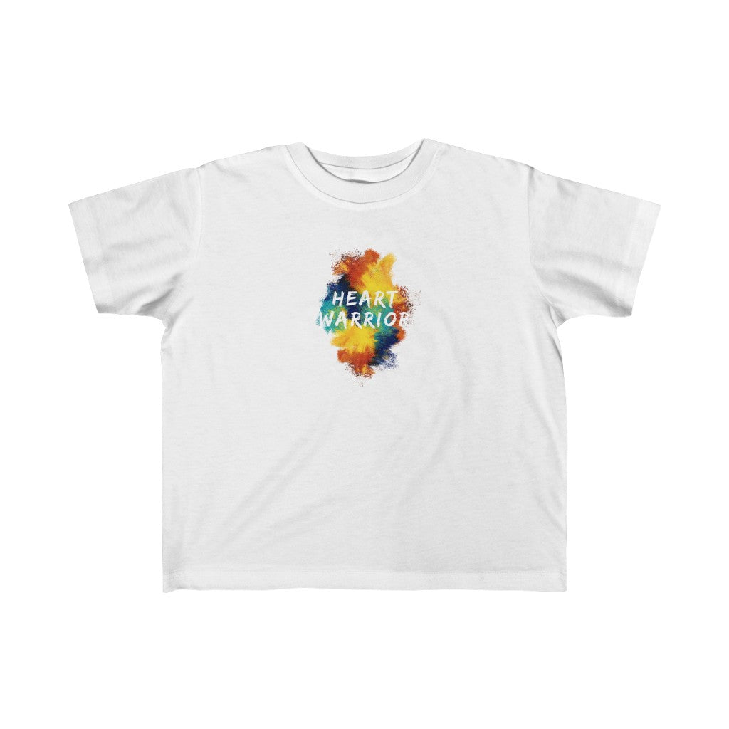 Toddler Heart Warrior Watercolor Tee